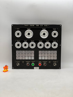 NORIS Automation P837-03-METEP-01 Main Engine Twin ECR Panel (Not Tested-For Parts)