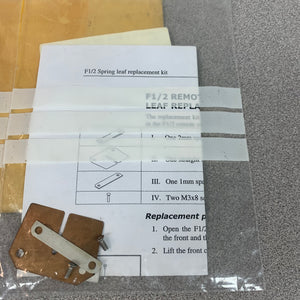Simrad 23020233 Spring Leaf Replacement Kit for F1/2 Remote Control, *Lot of (2) Kits* (New)
