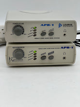 Load image into Gallery viewer, Louroe APR-1 LE-146 1-Zone Audio Monitor Base Station w/ Pwr Adapter *Lot of (2)* (Used)