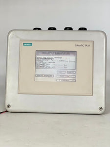 Siemens 6AV3627-1QK00-2AX0 Simatic TP27 Color Touch Panel, Enclosure Mounted (Used)