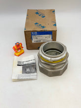 Load image into Gallery viewer, Eaton Crouse-Hinds LT350-SA Liquidtight Straight Connect, 3-1/2&quot; (New)