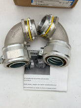 Load image into Gallery viewer, Eaton Crouse-Hinds LT15090G-SA 90Deg LT Connect w/ Ground, 1-1/2&quot; *Box of (2)* (New)