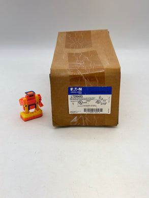 Eaton Crouse-Hinds LT25045G 45Deg Liquidtight Connect w/ Ground Lug, 2-1/2