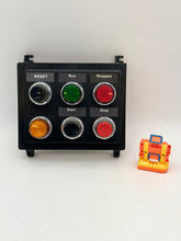 Load image into Gallery viewer, Eaton Cutler-Hammer Indicator Light Panel for MCC Bucket, (3) Lights w/ Reset Start Stop *Lot of (2)* (Used)