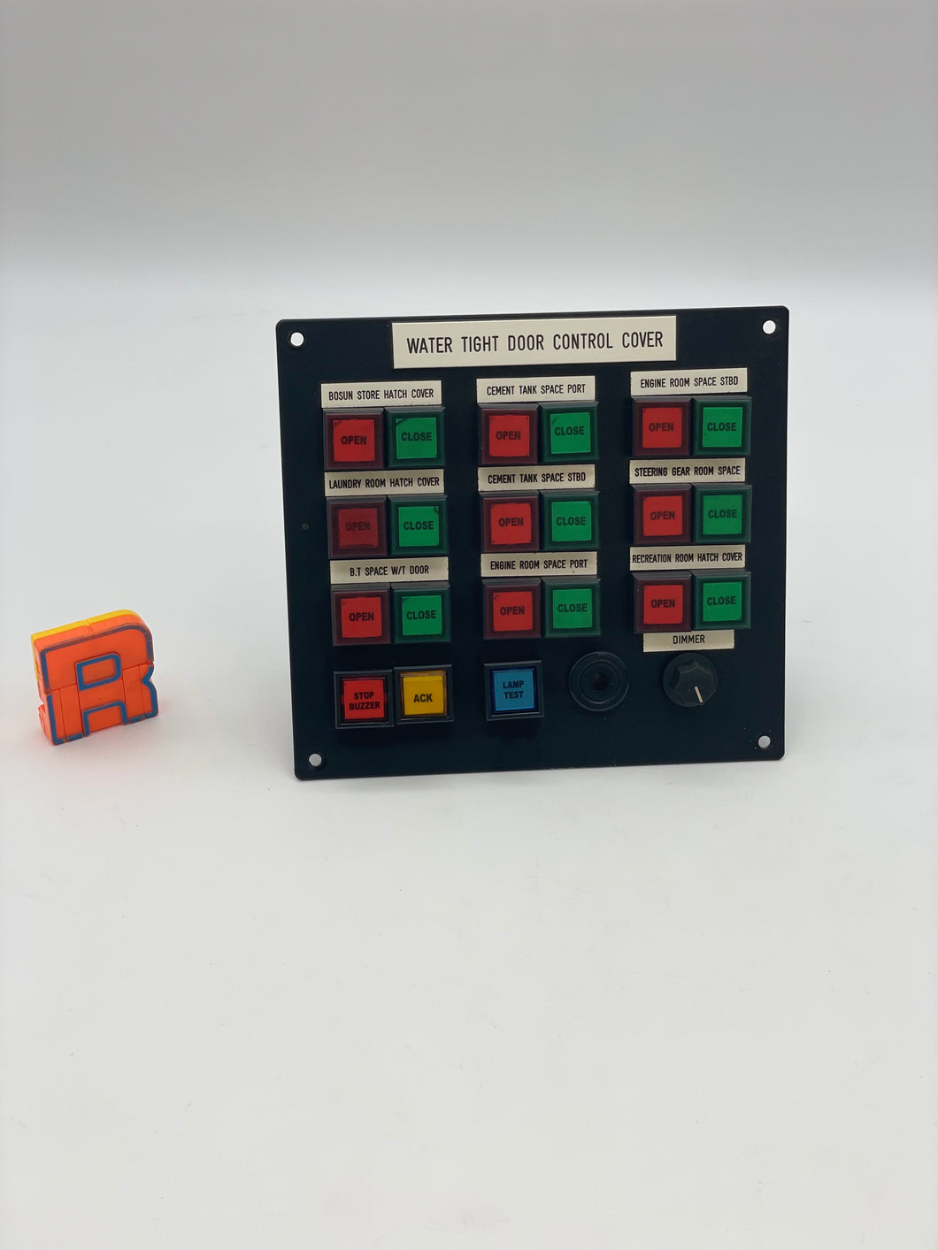 Marine Watertight Door Control Cover Panel (Not Tested-For Parts)