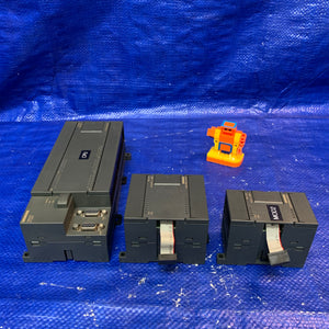 Siemens CPU 226, EM 235, EM 232, 6ES7 216-2AD23-0XB0, 6ES7 235-0KD22-0XA0, 6ES7 232-0HB22-0XA0, *Lot of (3) Pcs.* (Used)