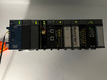 Load image into Gallery viewer, GE Fanuc Emerson PACSystem RX3i PLC Power Supply w/ (10) Slot Base, (10) Modules (Not Fully Tested)