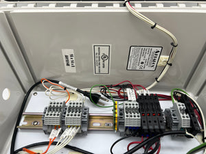 Remote ESD Control Panel Enclosure Allen Bradley 1766-L32BXB, Sixnet S ...