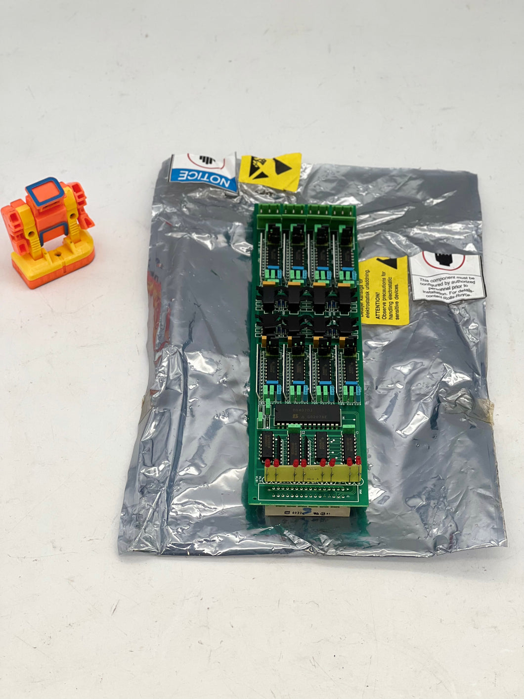 Rolls Royce Marine ANA-01 Rev.1 Analog PCB for I/O Alarm Panel (No Box)