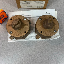 Load image into Gallery viewer, Pauluhn 862B Surface Mount Brass Watertight Switch Unit Housing Only *Box of (2)* (Open Box)