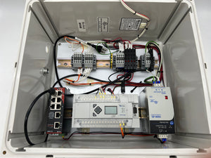 Remote ESD Control Panel Enclosure Allen Bradley 1766-L32BXB, Sixnet S ...