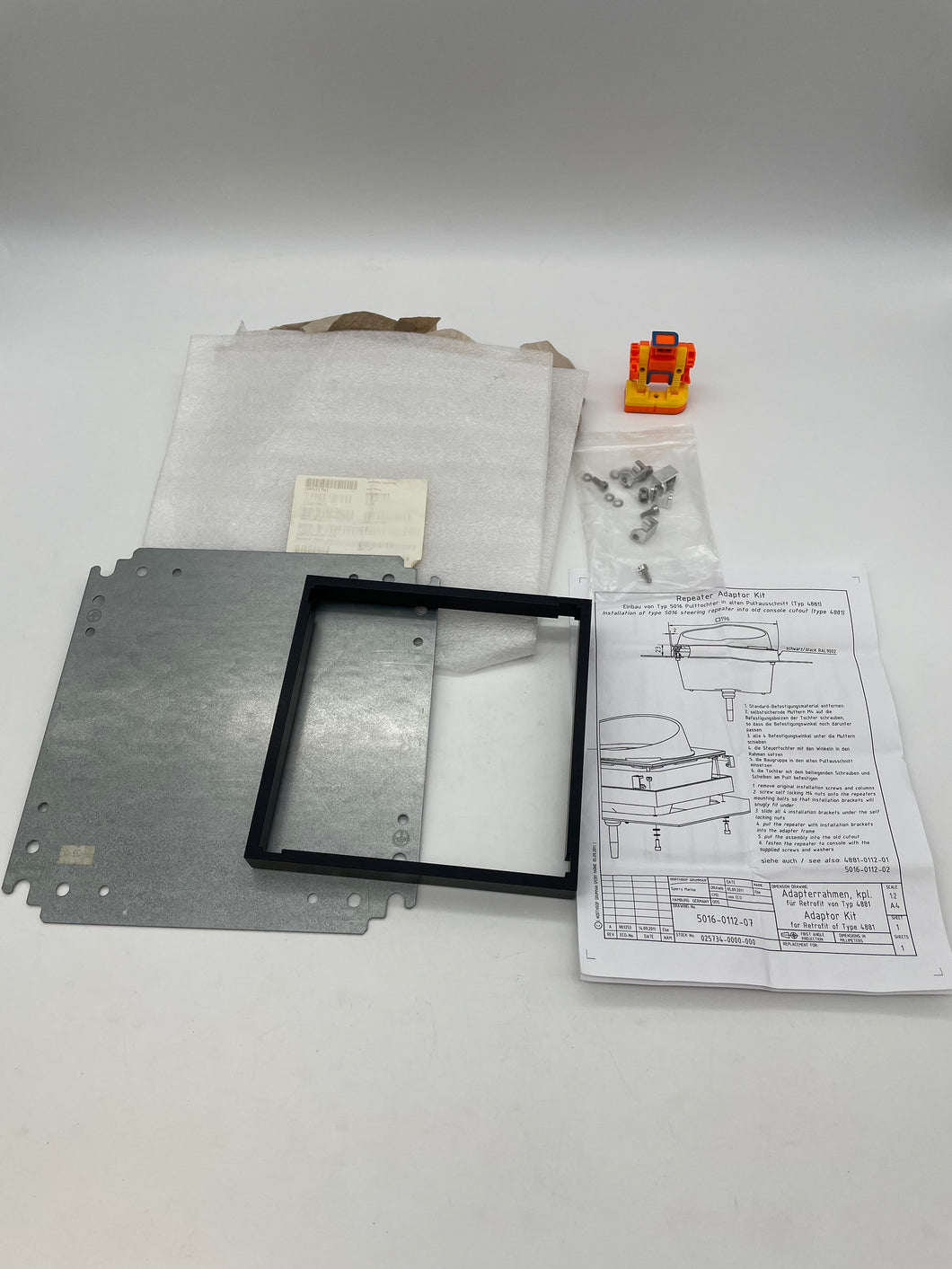 Northrop Grumman Sperry 25734 Adapter Frame Kit for Repeater Type 5016 (No Box)