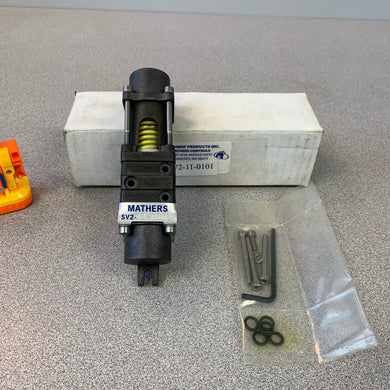 Mathers SV2-11-0101 Spool Valve, 3-Way/S-Ret (New)