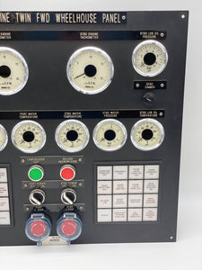 NORIS Automation P837-06-METFWP-01 Main Engine Twin Fwd. Control Panel (Not Tested-For Parts)