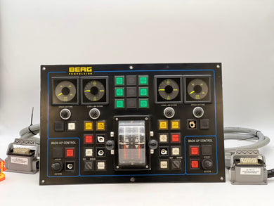 NORIS / BERG 061317 Marine Control Panel w/ Cables, Harting Connectors (Not Tested)