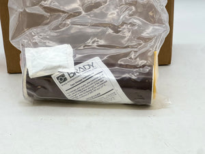 Brady 13617 Brown All Weather Permanent Adhesive Vinyl Label Tape, 10"x50' (New)