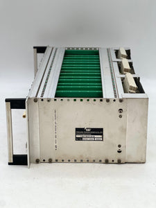 MaK Caterpillar 1.00.7-36.21.00-62 PCB Card Rack, Missing (1) Red Button Cap (Used)