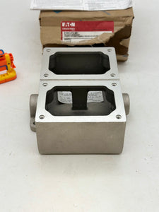 Eaton Crouse-Hinds EDSC272-SA 2-Gang Device Body (New)