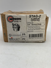 Load image into Gallery viewer, Myers Crouse-Hinds STAG-2 Ground Hub, 3/4&quot; *Box of (25)* (New)