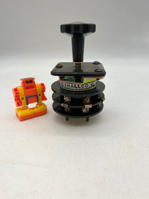 Shallco 2610C Ammeter Rotary Control Switch, Series 26 *Lot of (3)* (Used)