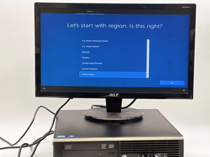 HP Compaq 8200 Elite SFF, i5-2400 3.13GB RAM 500GB HDD Win 10 Pro (Used)