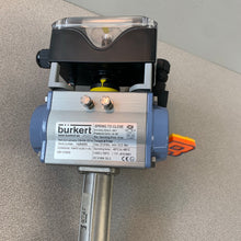 Load image into Gallery viewer, Burkert EPP2M01 Part-Turn Actuator Assembly w/ Valve (No Box)