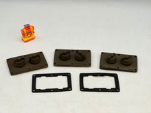 Load image into Gallery viewer, Pauluhn INX8002B 2-Gang Brass Rotary Switch Box Cover *Lot of (3)* (Used)