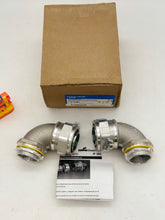 Load image into Gallery viewer, Eaton Crouse-Hinds LT15090G-SA 90Deg LT Connect w/ Ground, 1-1/2&quot; *Box of (2)* (New)