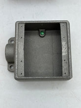 Load image into Gallery viewer, Eaton Crouse-Hinds FS22-SA 2-Gang Box, 3/4&quot; (New)