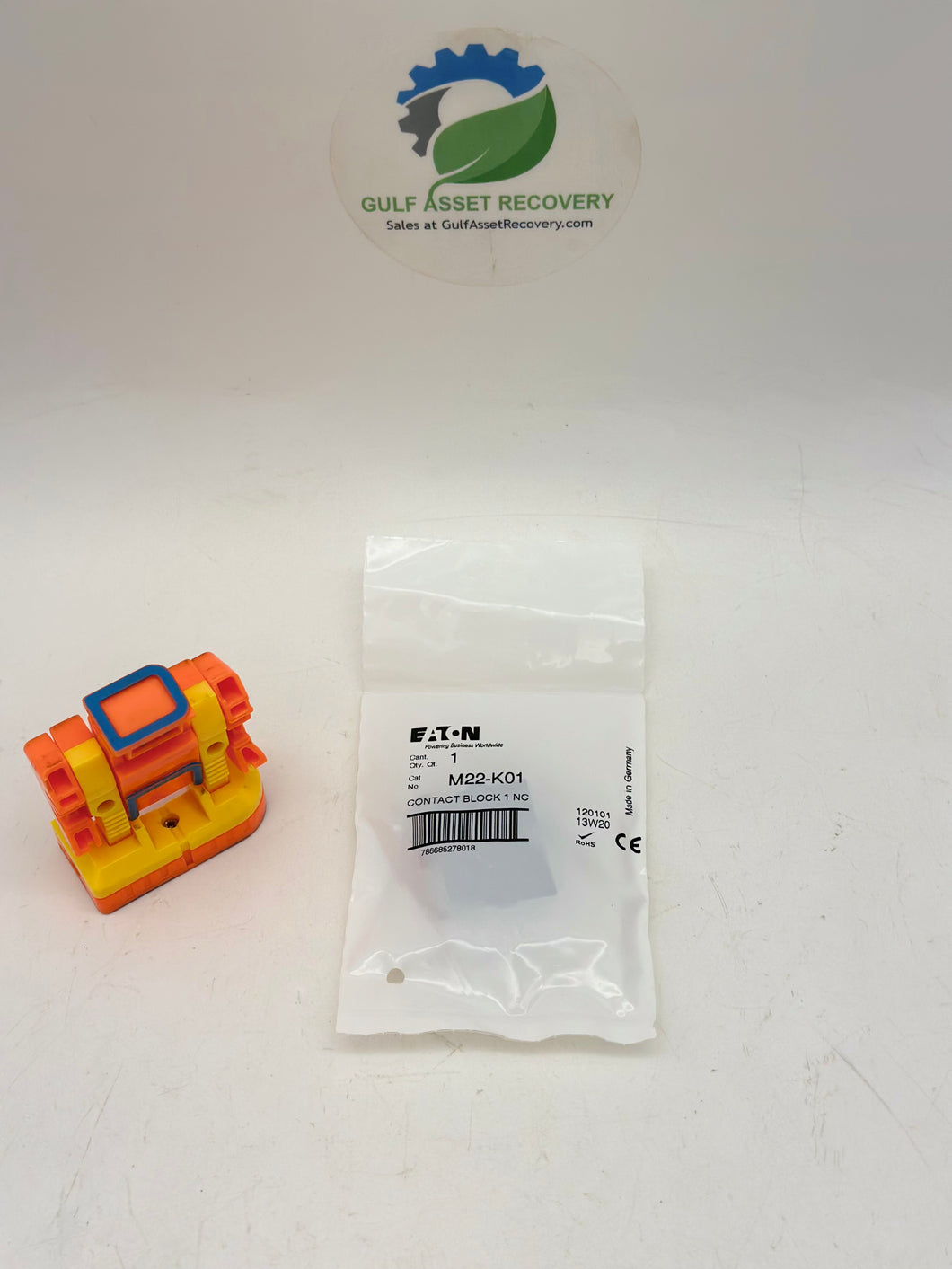 Eaton M22-K01 Contact Block, 1 NC, *Lot of (9)* (New)