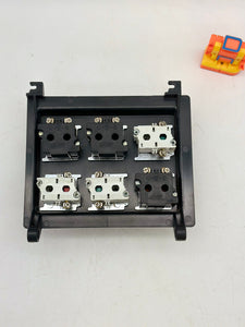 Eaton Cutler-Hammer Indicator Light Panel for MCC Bucket, (3) Lights w/ Reset Start Stop *Lot of (2)* (Used)
