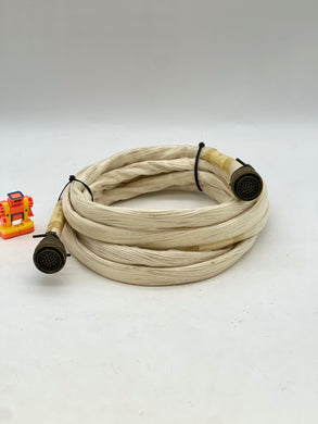 Amoco 14-000727-42 34-Pin Male-Male Cable, 20’-6” L Clear Shield (Used)