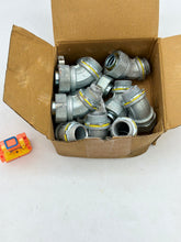 Load image into Gallery viewer, Eaton Crouse-Hinds LT10045G 45Deg Liquidtight Connect w/ Ground 1&quot; *Box of (10)* (New)