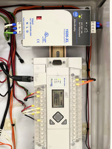 Remote ESD Control Panel Enclosure Allen Bradley 1766-L32BXB, Sixnet S ...