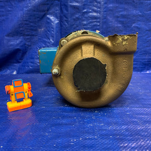 MP Pumps 130 Series Centrifugal Pump, End Suction, Bronze, w/ Elektrim 38CF-3-1-36 1HP (Used)