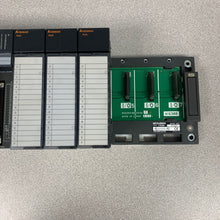 Load image into Gallery viewer, Mitsubishi Electric MELSEC A1S63P PLC CPU 9-Slot Rack w/ 6 Modules (Used)