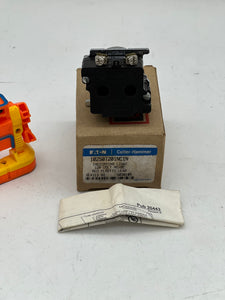 Eaton Cutler Hammer 10250T201NC1N Indicating Light Ser B2 *Missing Red Lens Cap* (Open Box)