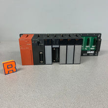 Load image into Gallery viewer, Mitsubishi Electric MELSEC A1S63P PLC CPU 9-Slot Rack w/ 6 Modules (Used)