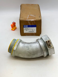Eaton Crouse-Hinds LTB30045G 45Deg Ground Connect, 3” (New)