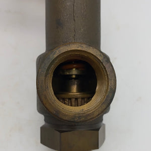 Aquatrol 3/4" Bronze Safety Relief Valve, 3/4" MNPT Inlet type, 1" FNPT Outlet Type (No Box)