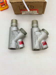 Eaton Crouse-Hinds EYD316 Sealing Fitting 1" *Box of (2)* (New)