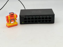 Load image into Gallery viewer, Cisco SF110D-16 V03 16-Port 10/100 Desktop Switch w/ Pwr Adapter (Used)