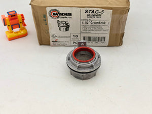 Myers Crouse-Hinds STAG-5 Ground Hub, 1-1/2" *Box of (10)* (New)