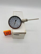 Load image into Gallery viewer, Grainger 1NFZ6 Analog Dial Thermometer, Bimetal, 3” Dial, 1/2” NPT (New)