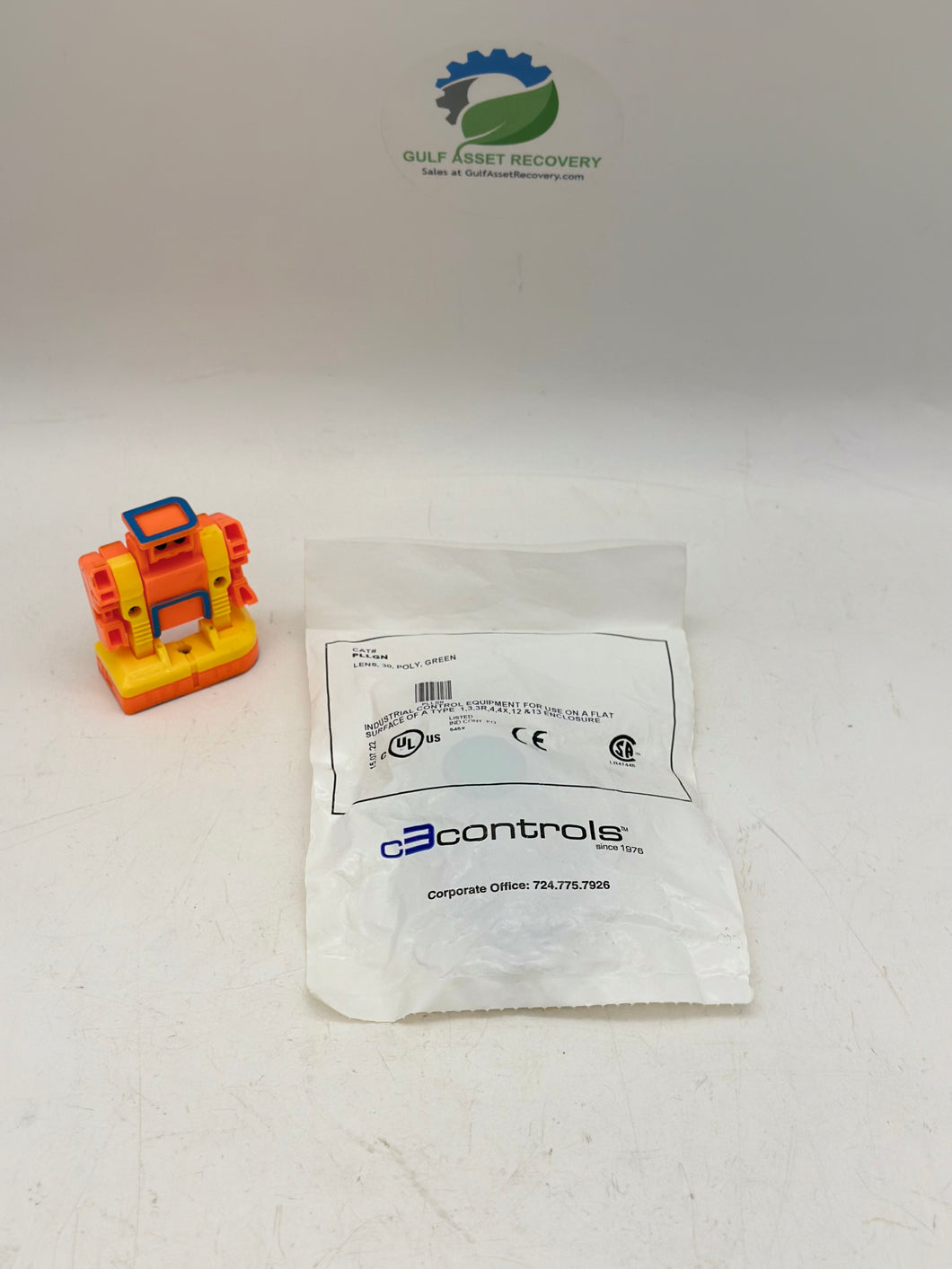 C3 Controls PLLGN Lens, 30, Poly, Green *Lot of (6)* (New)