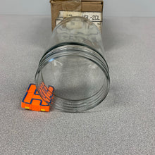 Load image into Gallery viewer, Appleton VGL-2CL Clear Glass Globes for V-51 Fluorescent Lighting Fixtures, 150-300W (Open Box)