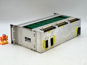 MaK Caterpillar 1.00.7-36.21.00-62 PCB Card Rack, Missing (1) Red Button Cap (Used)