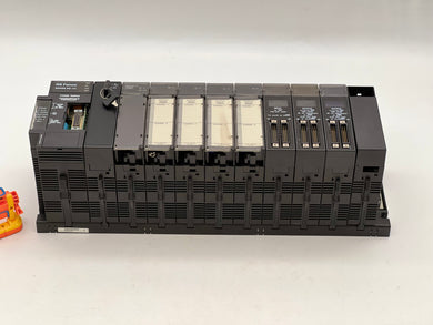 GE Fanuc PLC Assy Series 90-30 30W Power Supply w/ (10) Slot Base (10) Modules (Not Tested)